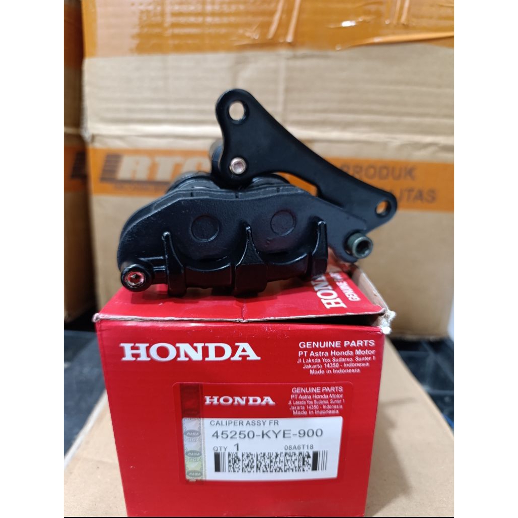 KALIPER CAKRAM DEPAN HONDA MEGAPRO NEW KEPALA BABI MEGAPRO NEW KYE