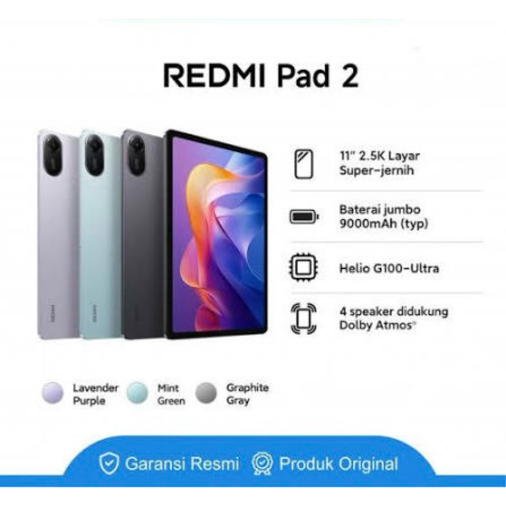 Xiaomi Redmi Pad 2 ram 4/128