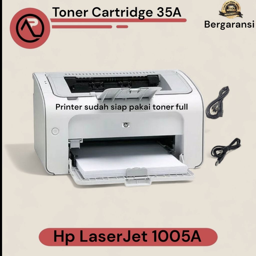 printer hp LaserJet bekas siap pakai toner full