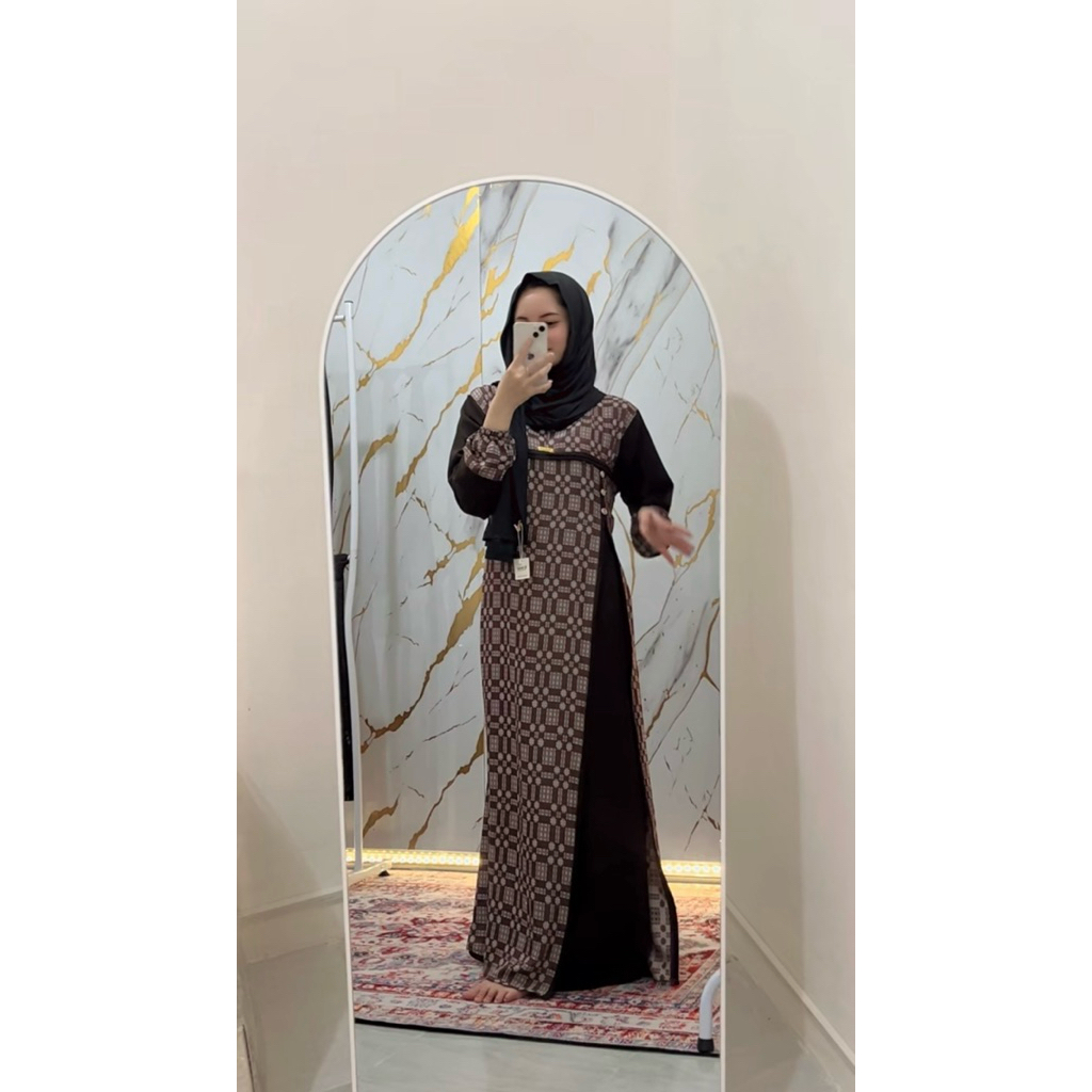 Gamis Geometri MeiccaOfficial