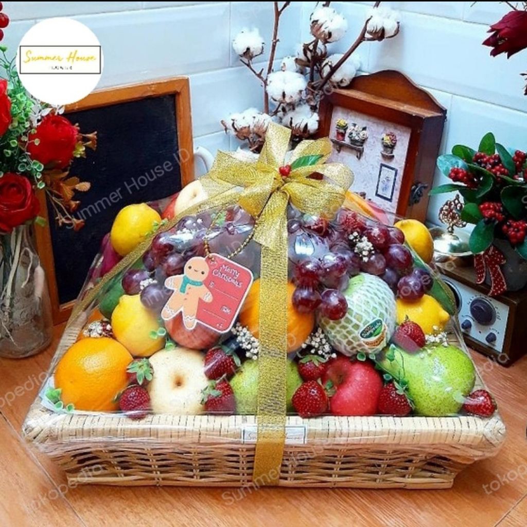 Summer House Flower (Parcel Buah Joy) | Parcel Natal, Parcel Idul Fitri, Parcel Lebaran, Parcel Buah