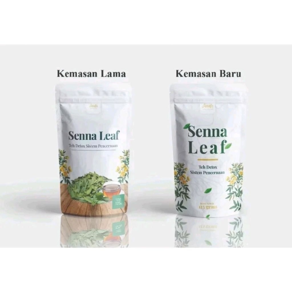 Senna Leaf Tea Superfood 125g | Teh Herbal Senna Leaf Membersihkan dan Mencuci Usus Detox Usus
