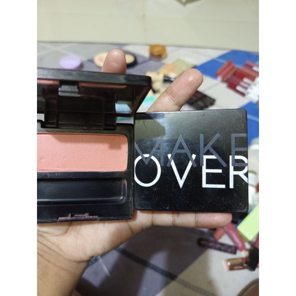 blush on makeover