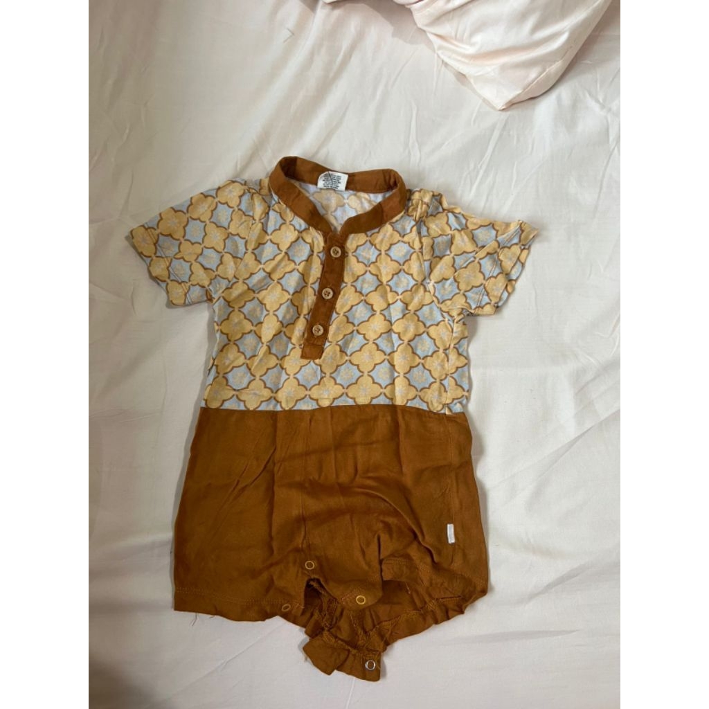 BOHOPANNA - RAYA sunat khitan COLLECTION - RAMA BABY SET - Baju Muslim Anak bayi Laki-Laki - Setelan