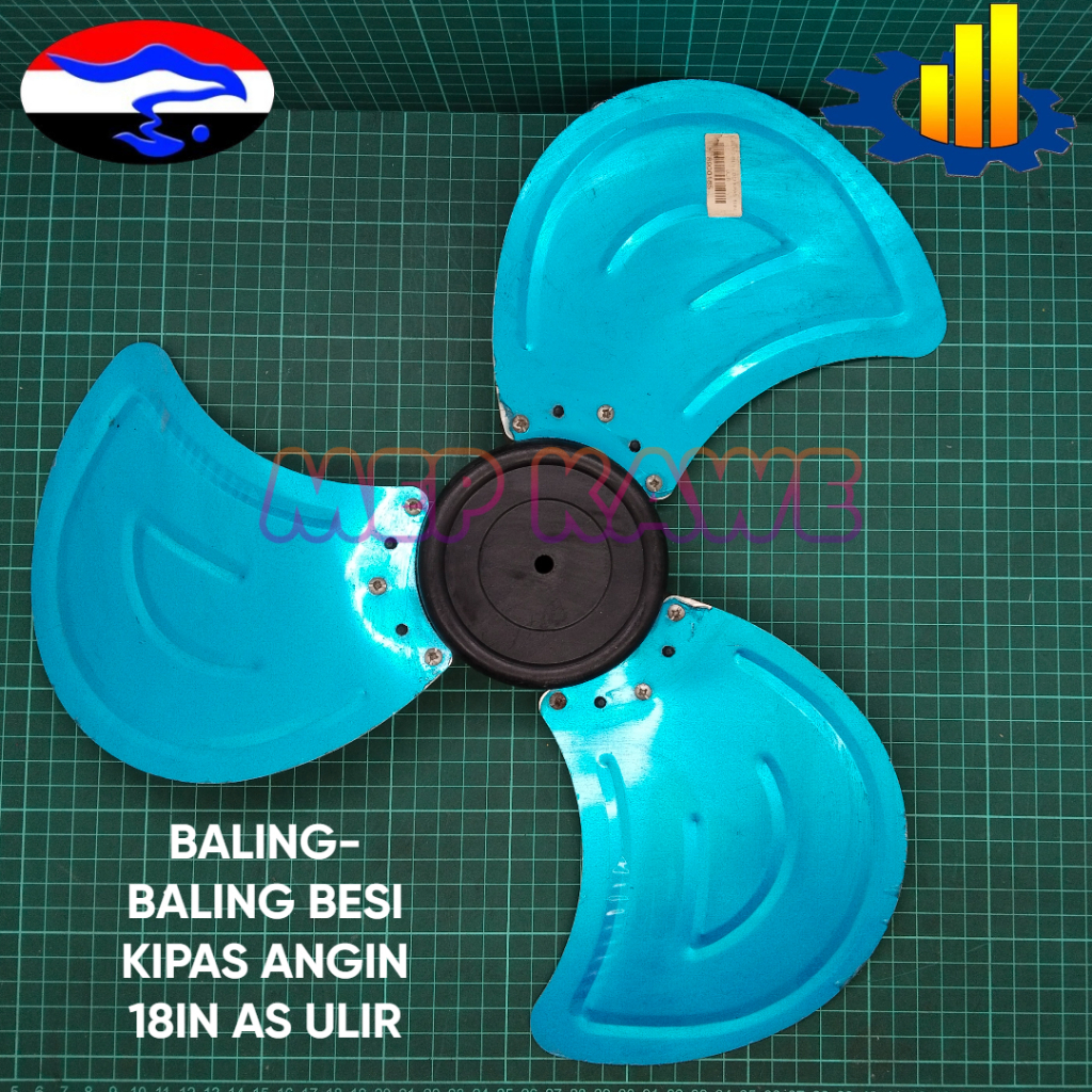 BALING-BALING BESI KIPAS ANGIN 18IN AS ULIR
