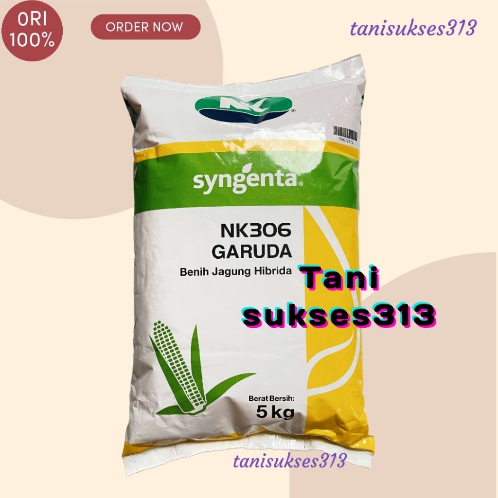 benih jagung nk 306 garuda 5kg benih jagung hibrida