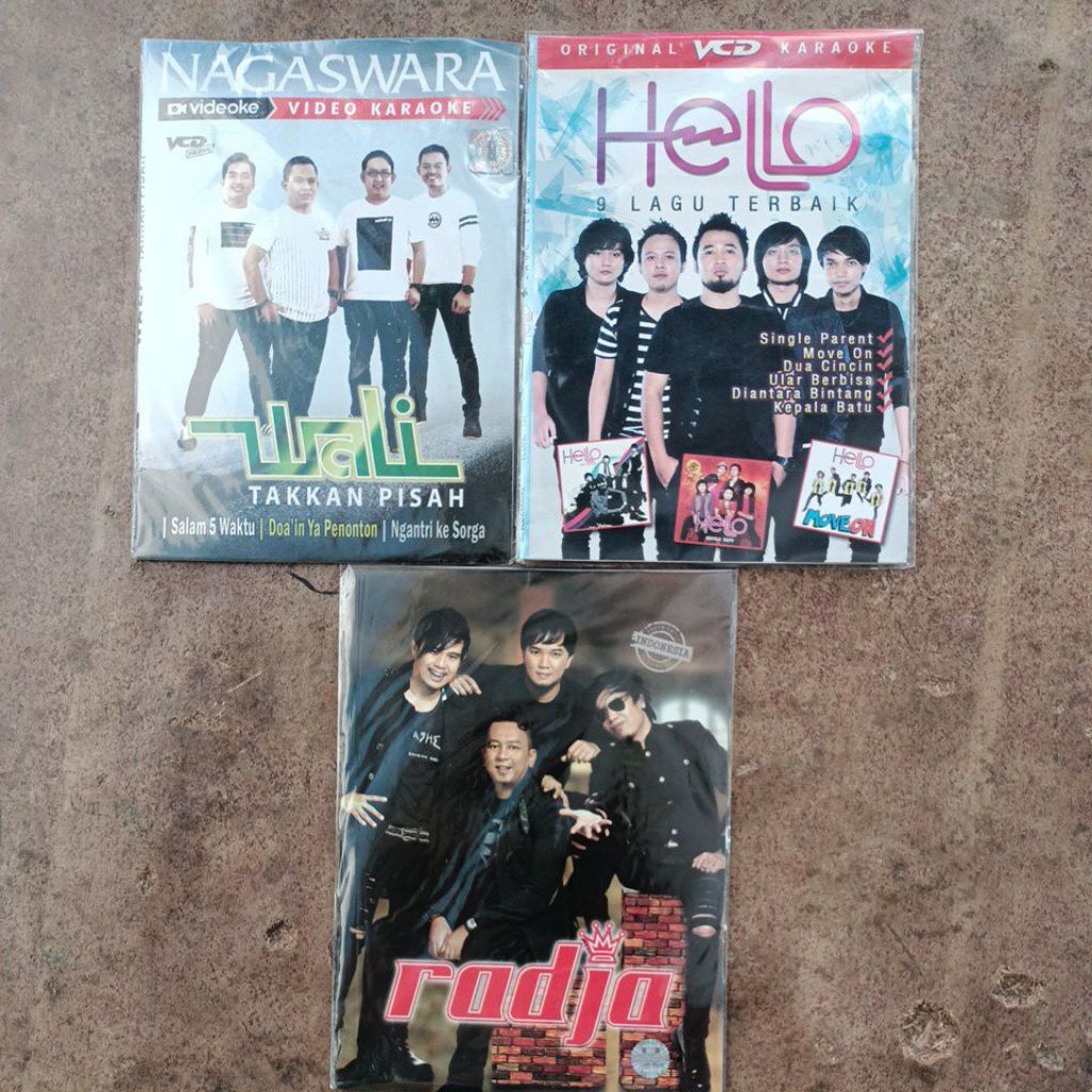 Vcd Original Wali,Hello,Radja