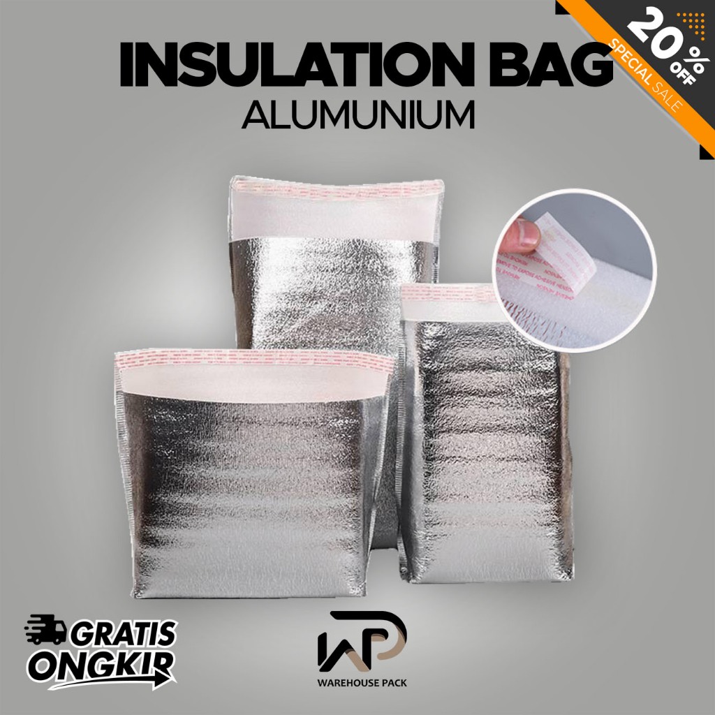 Kantong Thermal Insulated Bag | Cooler bag Packaging Frozen Food | Kantong Packing Makanan Frozen Fo