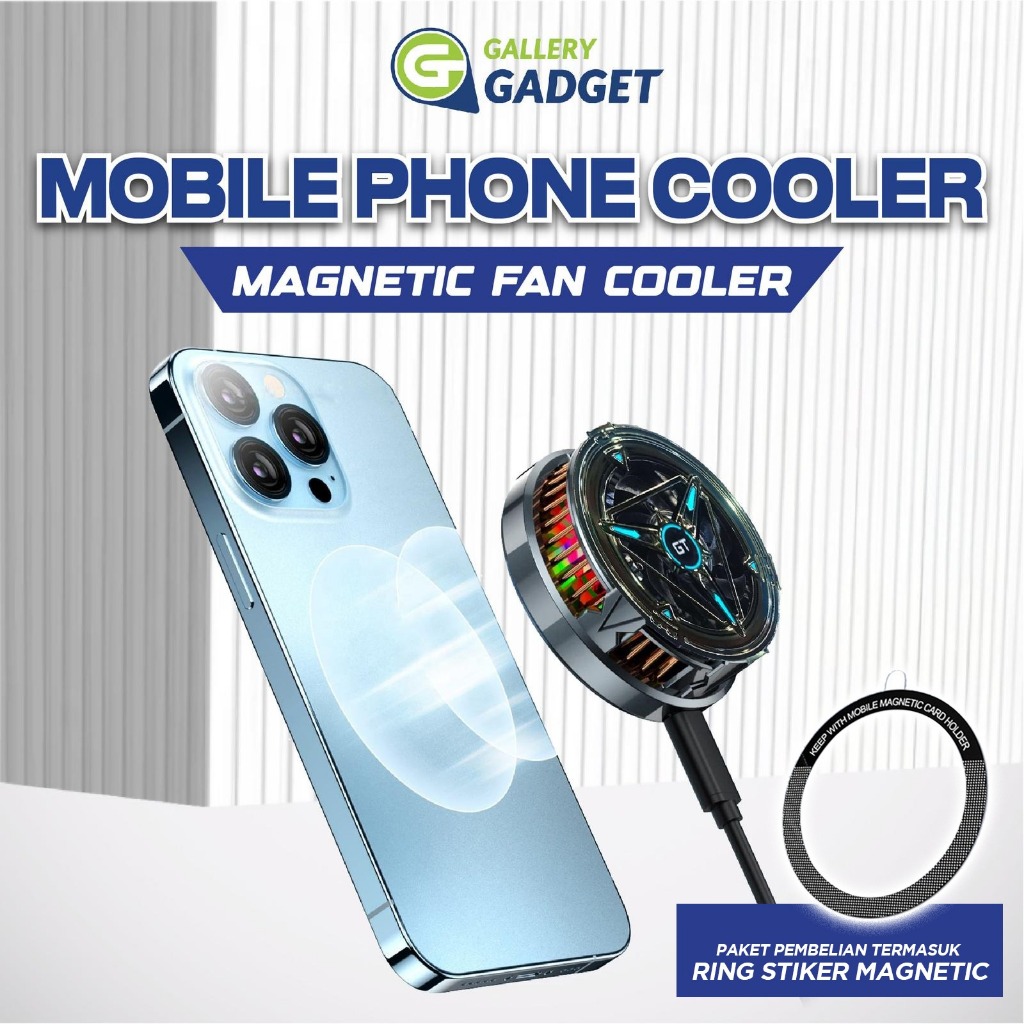 Pendingin HP Magnetik Infinix MagSafe RGB Fan Cooler Gaming