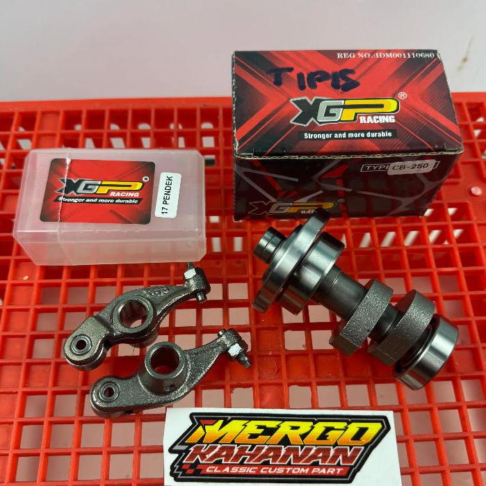 Noken As Tiger Mentah XGP RACING PROFIL TIPIS SET RRA TEMPLAR ROLLER 17MM PENDEK