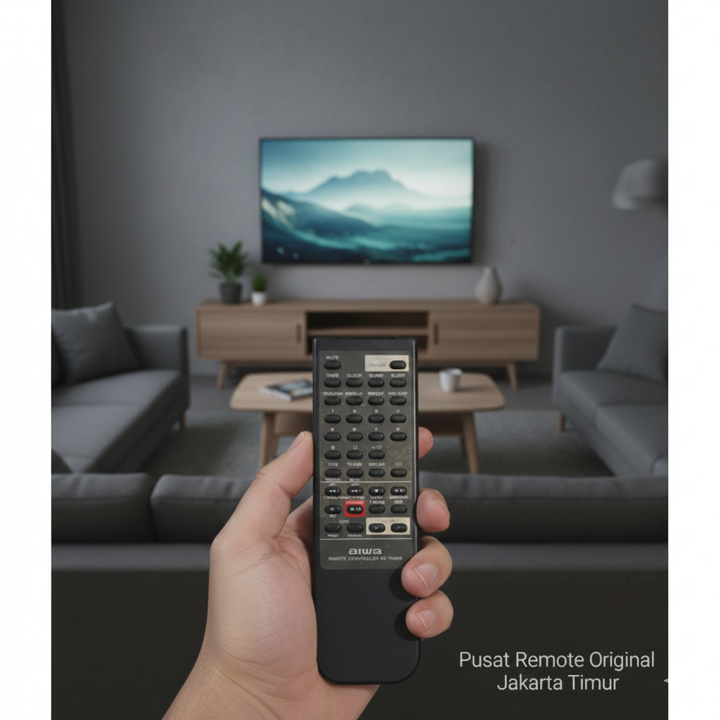 REMOTE REMOT DVD COMPO AIWA RC-TN990 ORIGINAL ASLI