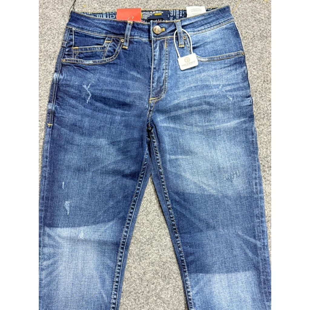 CELANA PICASSO DENIM HIGH QUALITY]