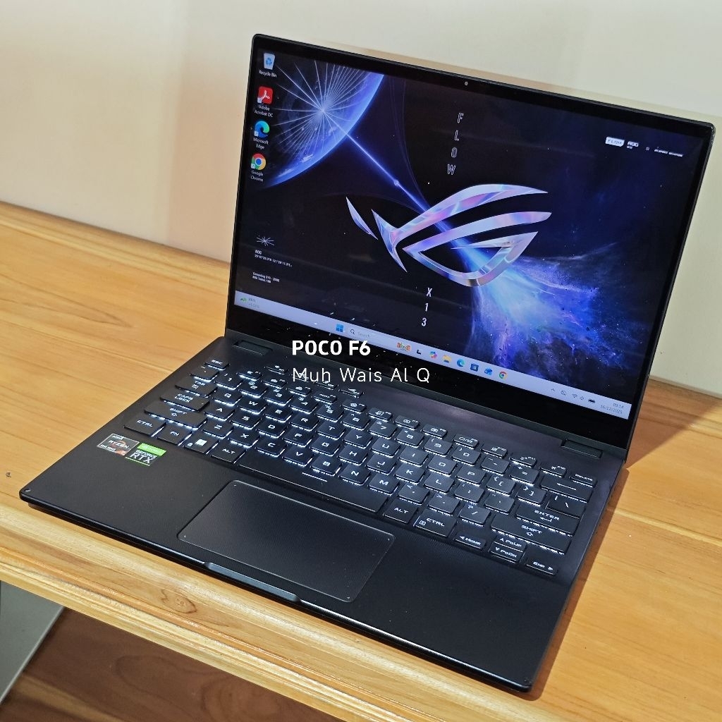 Asus ROG FLOW X13 GV301RE Ryzen 7 6800HS RTX 3050Ti 13inc tablet gaming