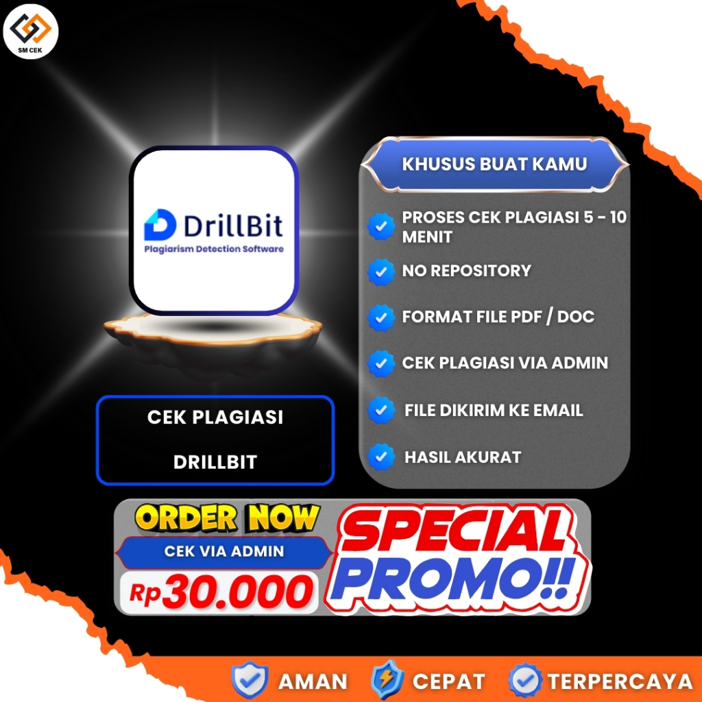 CEK PLAGIAT DRILLBIT : Bosan pakai turnitin ? Proses nya lama ? Banyak Masalah ?. PAKAI DRILLBIT AJA