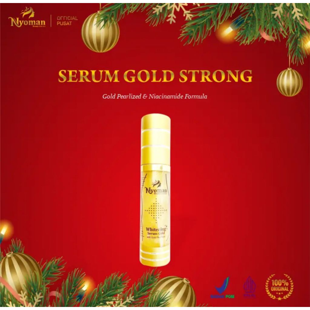 PROMO SERUM GLOWING GOLD NYOMAN SKINCARE
