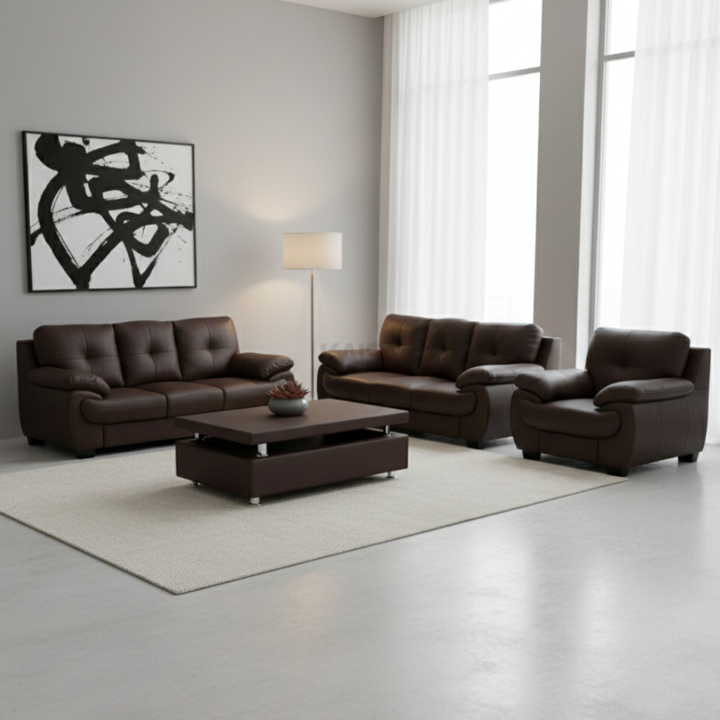 sofa modern dakron 321 seat dudukan meja - Kaisa Furniture