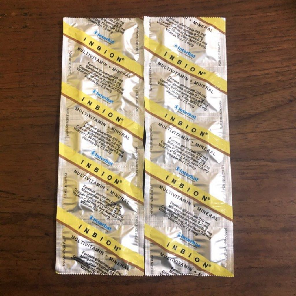 INBION Multivitamin dan mineral