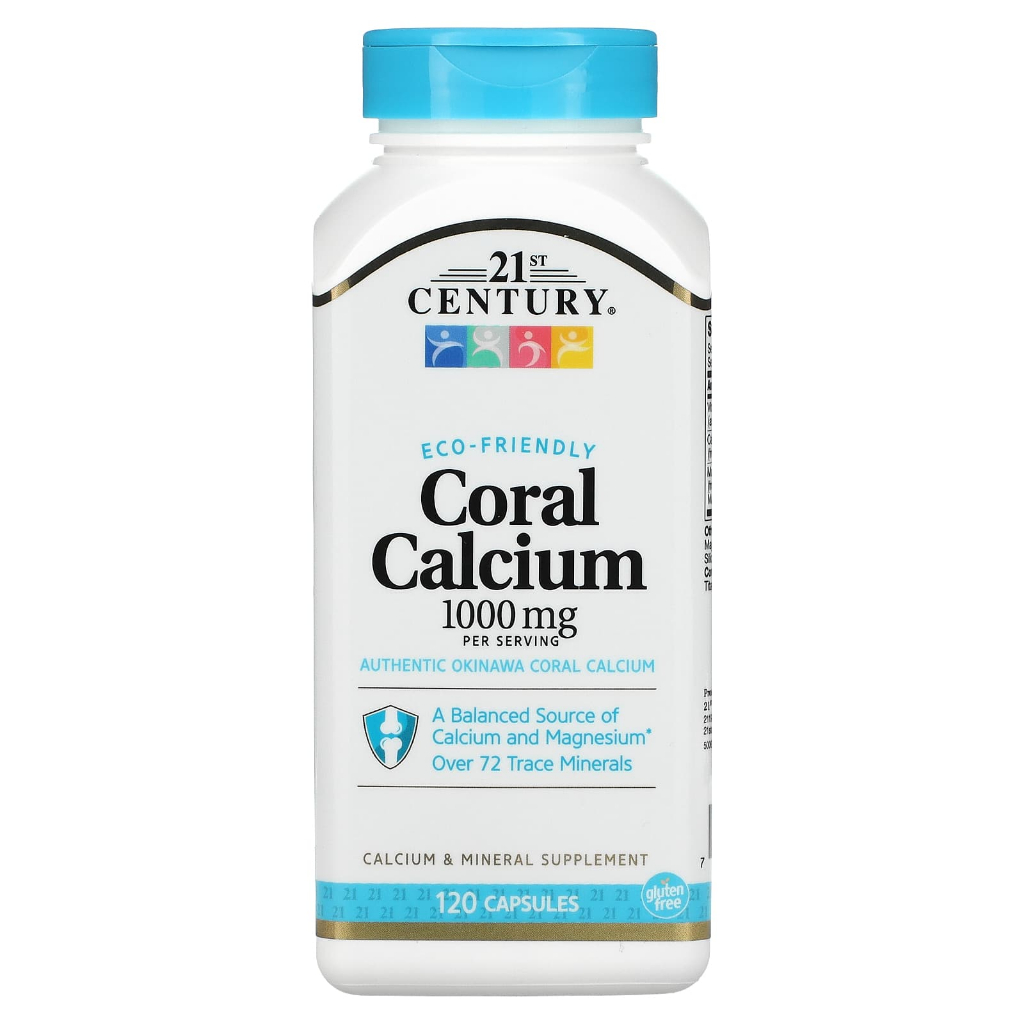 21st Century Coral Calcium 120 Capsules