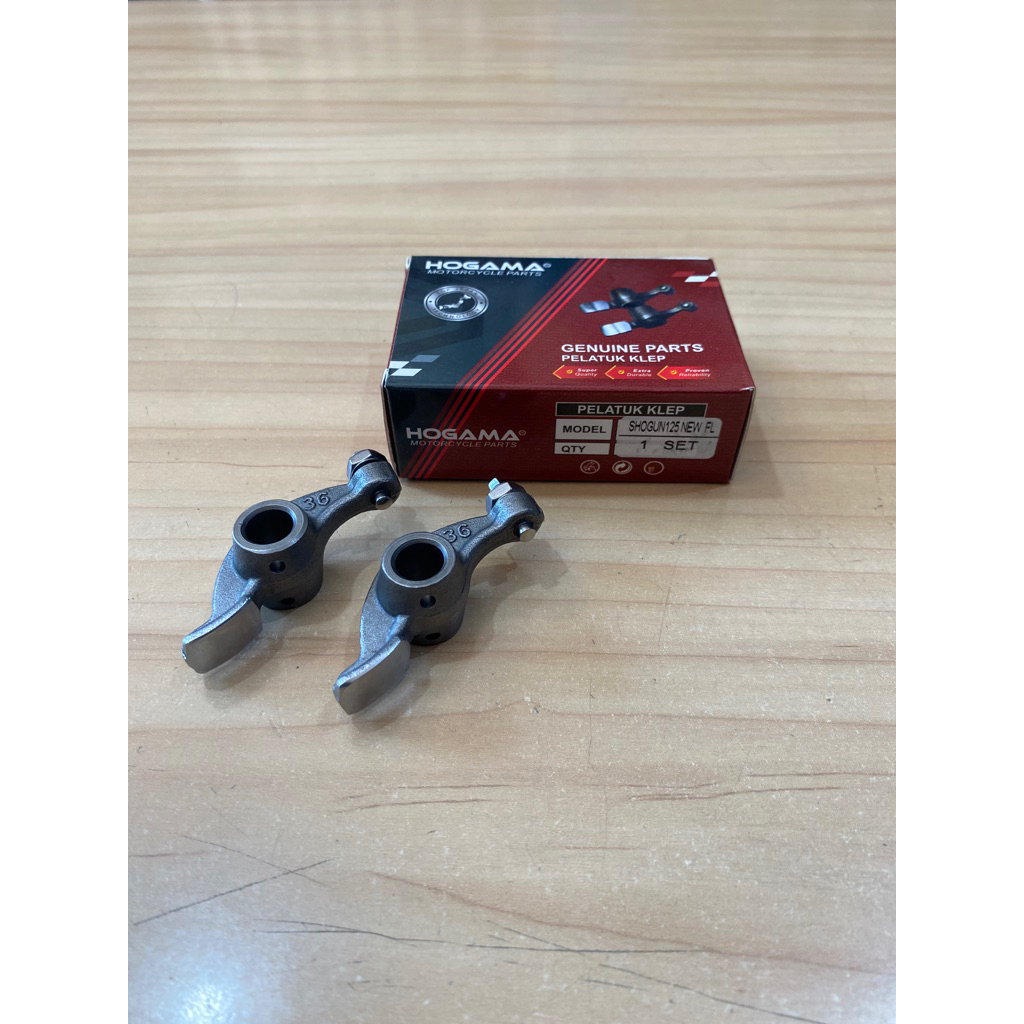 Hogama Pelatuk Klep Shogun 125 FL New / Piano Klep Shogun 125 SP NR RR / Sepatu Klep / Asli