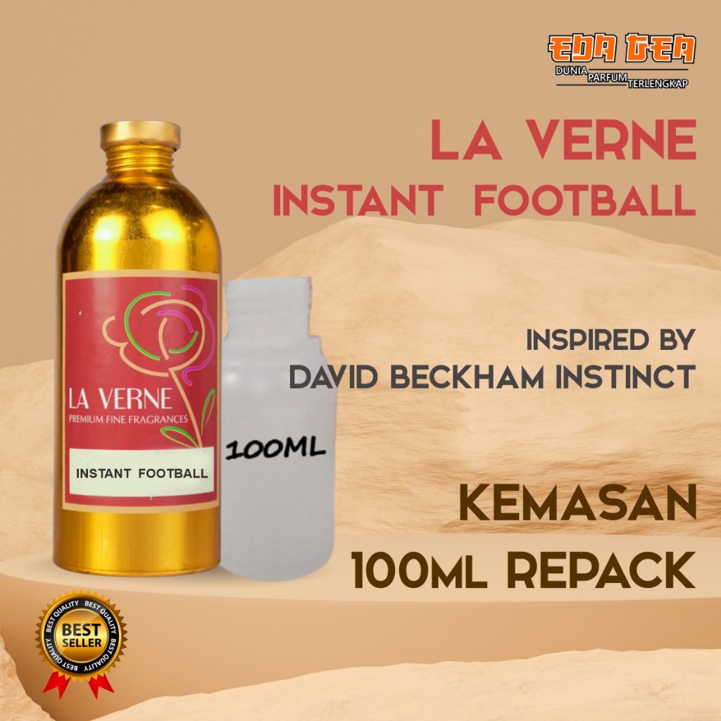 bibit parfum murni INSTANT  FOOTBALL / DAVID BECKHAM INSTINCT LA VERNE 100ML