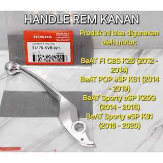 Handle Rem Kanan Beat F1 CBS Beat Pop Esp Beat Sporty Esp 53175-KVB-921 Original