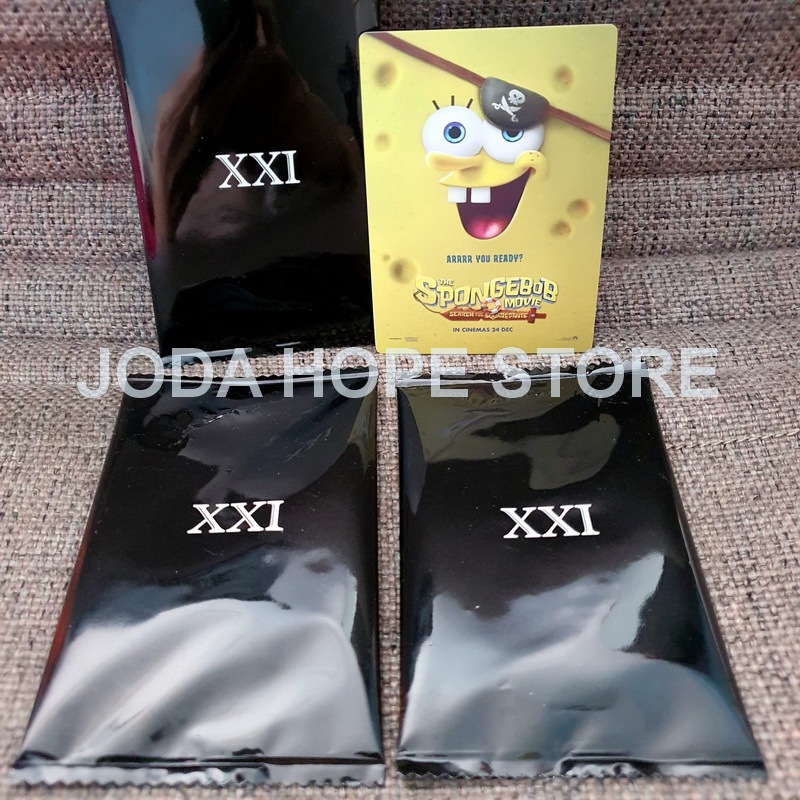 Collectible Card SpongeBob Movie Search For Squarepants Official XXI Collectible Ticket