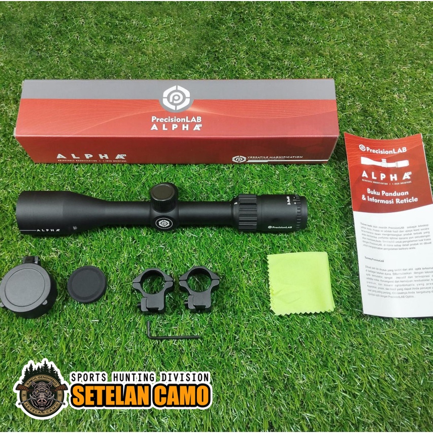 TELESKOP ALPHA PRECISION LAB V1 3-9X40 / TELESKOP RETIKEL HK (2110)