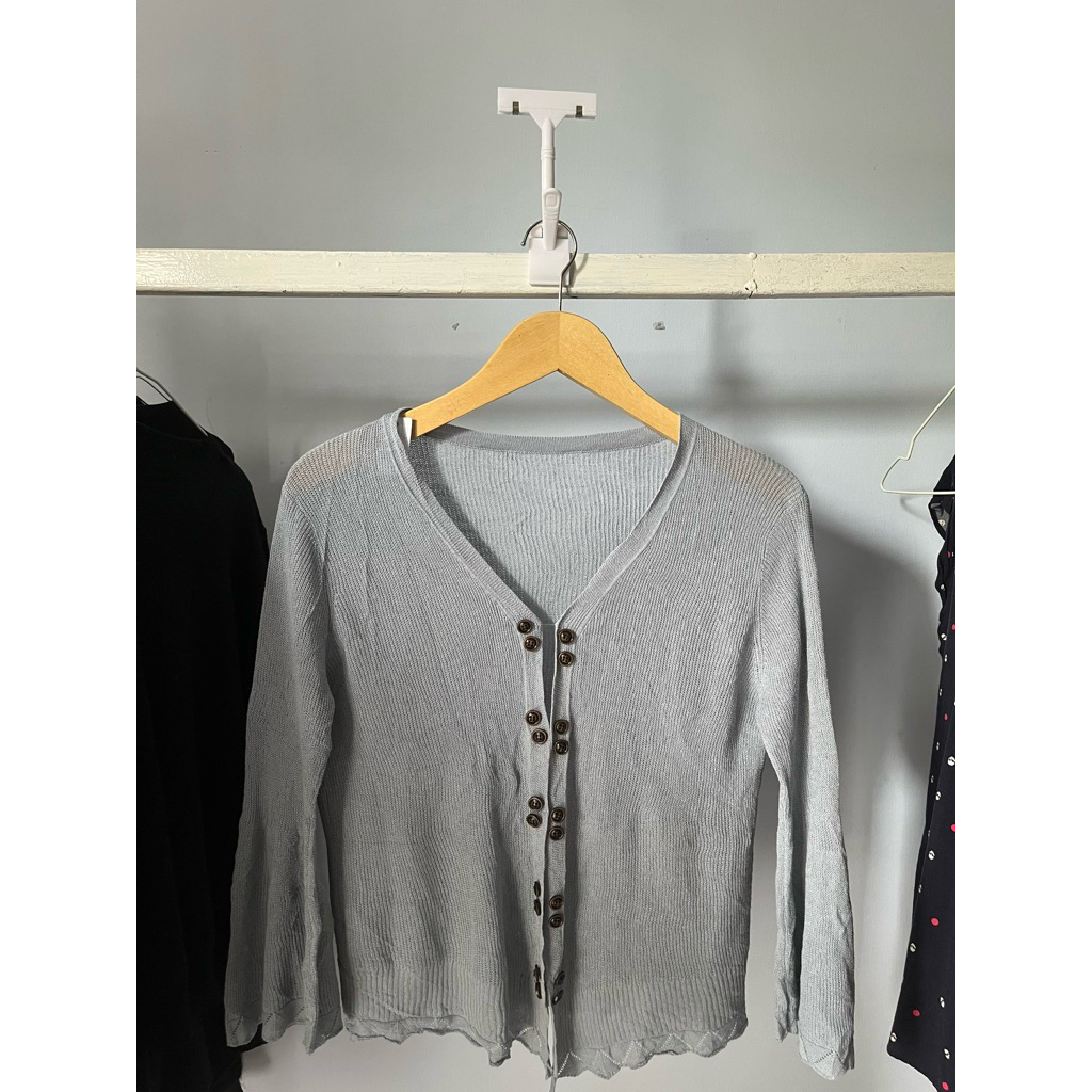 Cardigan Light Grey