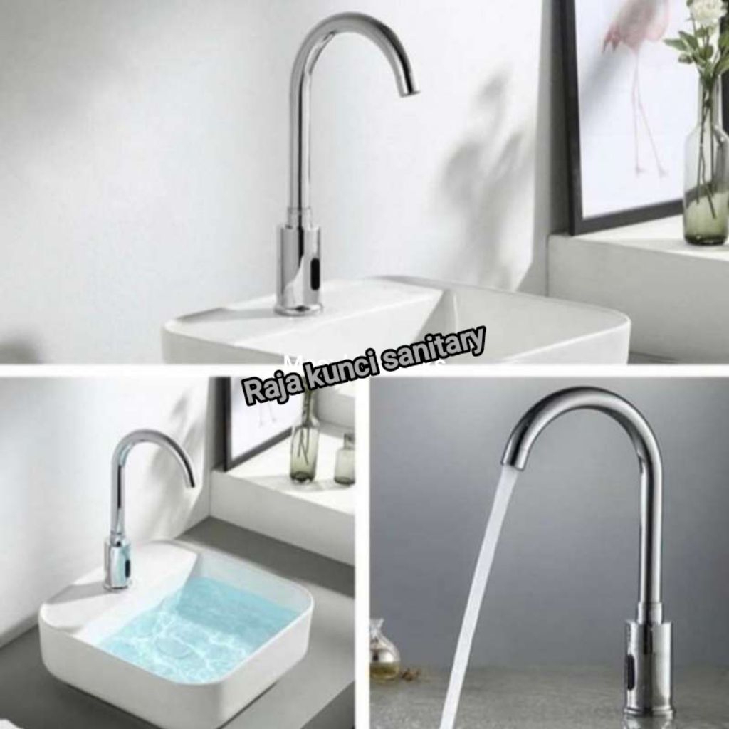 Kran Cuci Piring Sensor Otomatis/Kran Sink Meja Sensor/Kran Sensor