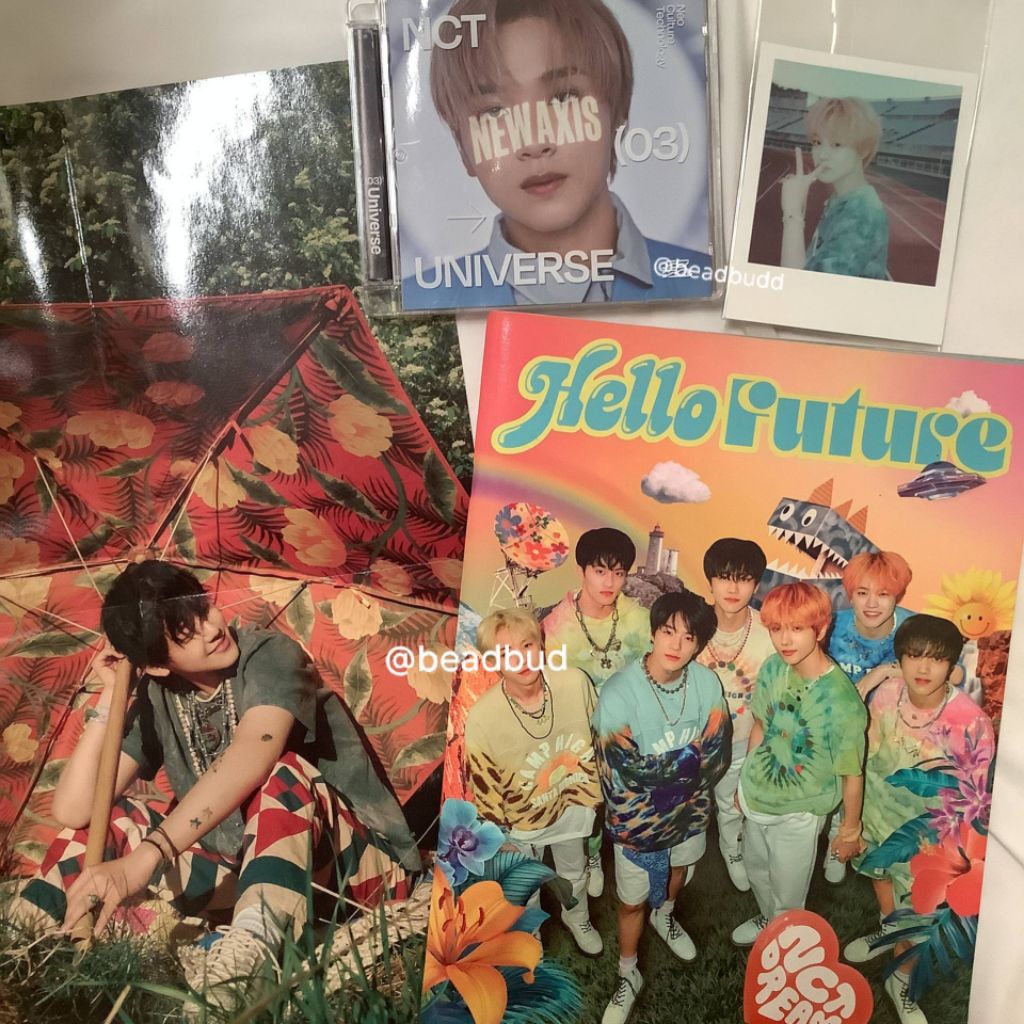 NCT DREAM album hello future / universe jewel case / polaroid / folded poster Jaemin Haechan Chenle