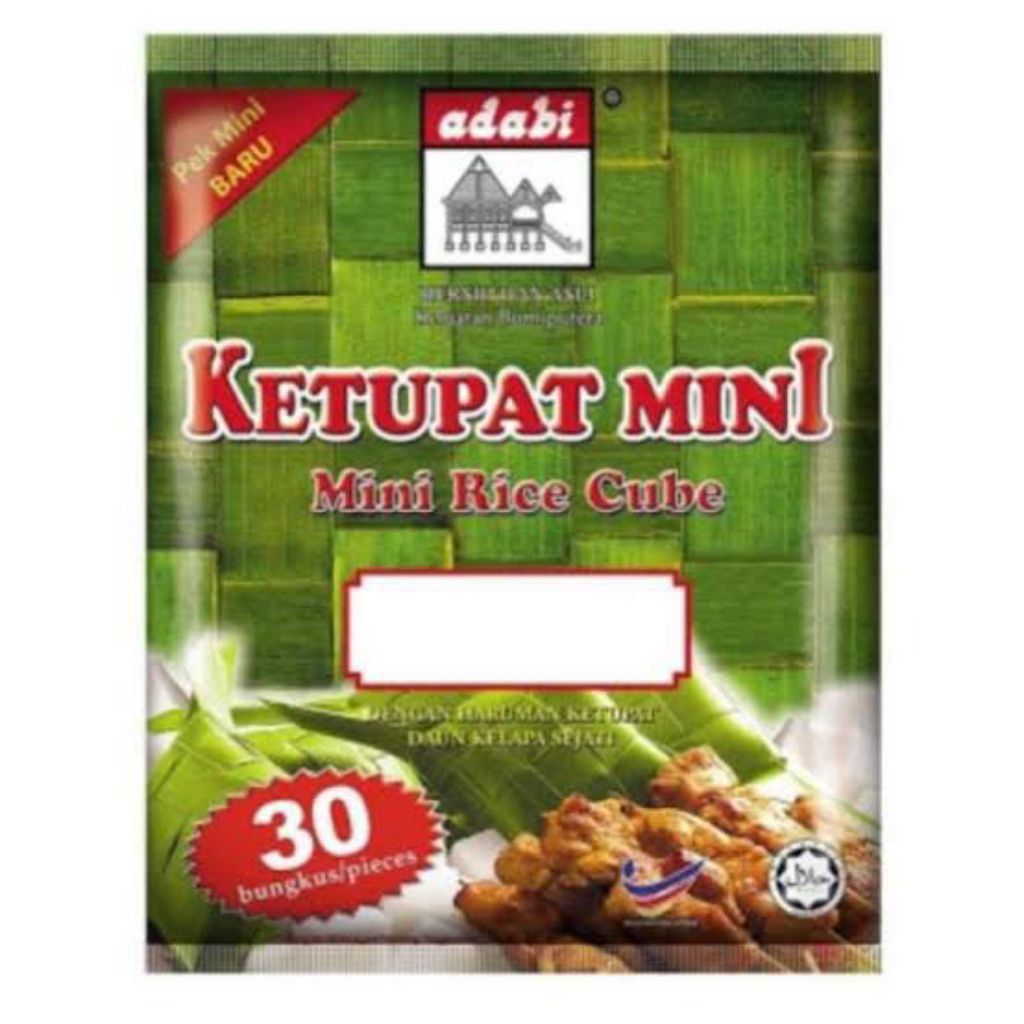Ketupat Mini Adabi / Ketupat Instan / Lontong instan