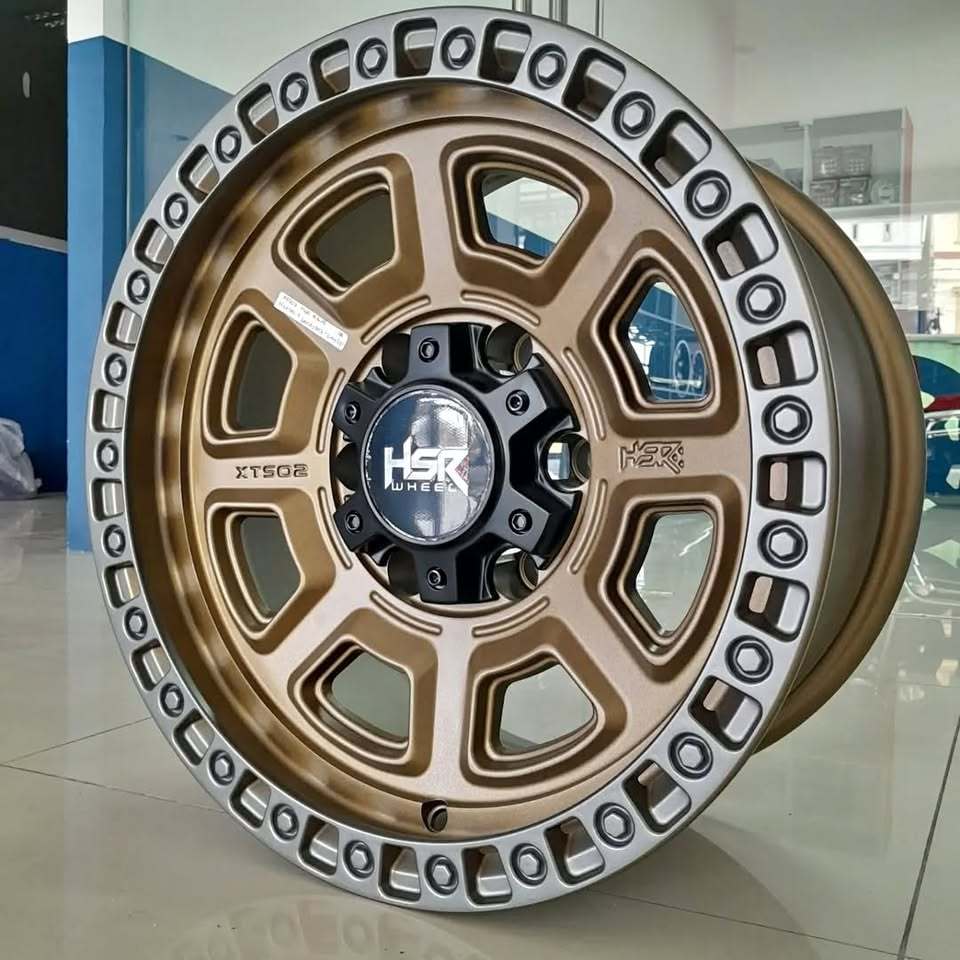 Jual Velg Haice Ring 15 Original HSR XTS02 R15 Lebar 8 Et0 Buat/Pcd 6x139,7 Pnp Panther,Traga,Triton