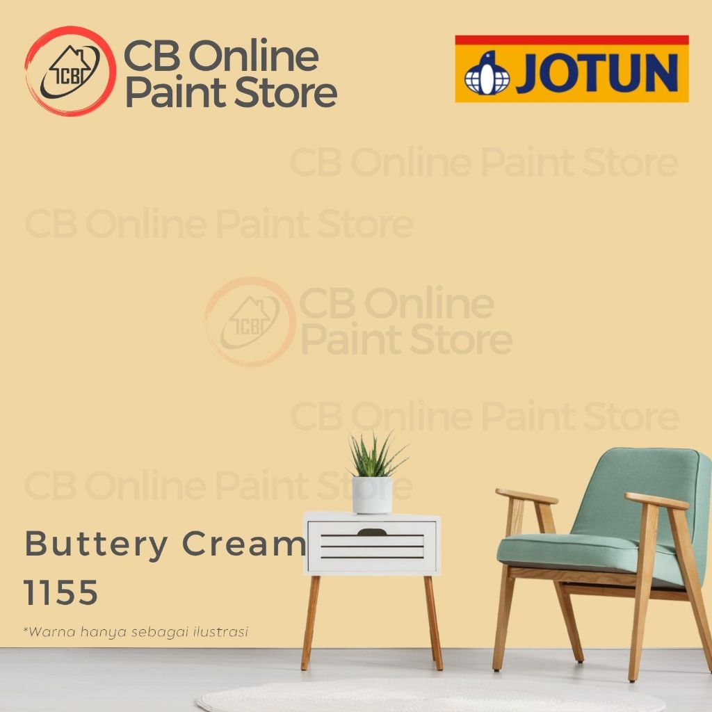 CAT TEMBOK JOTUN - BUTTERY CREAM 1155 - GALON