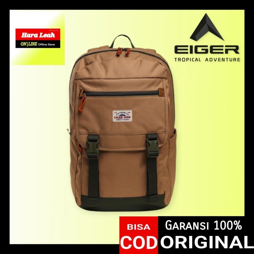 Tas Eiger Eiger Cruiser 3.0 laptop 18L 1A Backpack Khaki