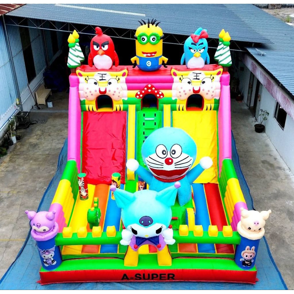 Istana Balon 6x8 A Super Kuromi - Doraemon