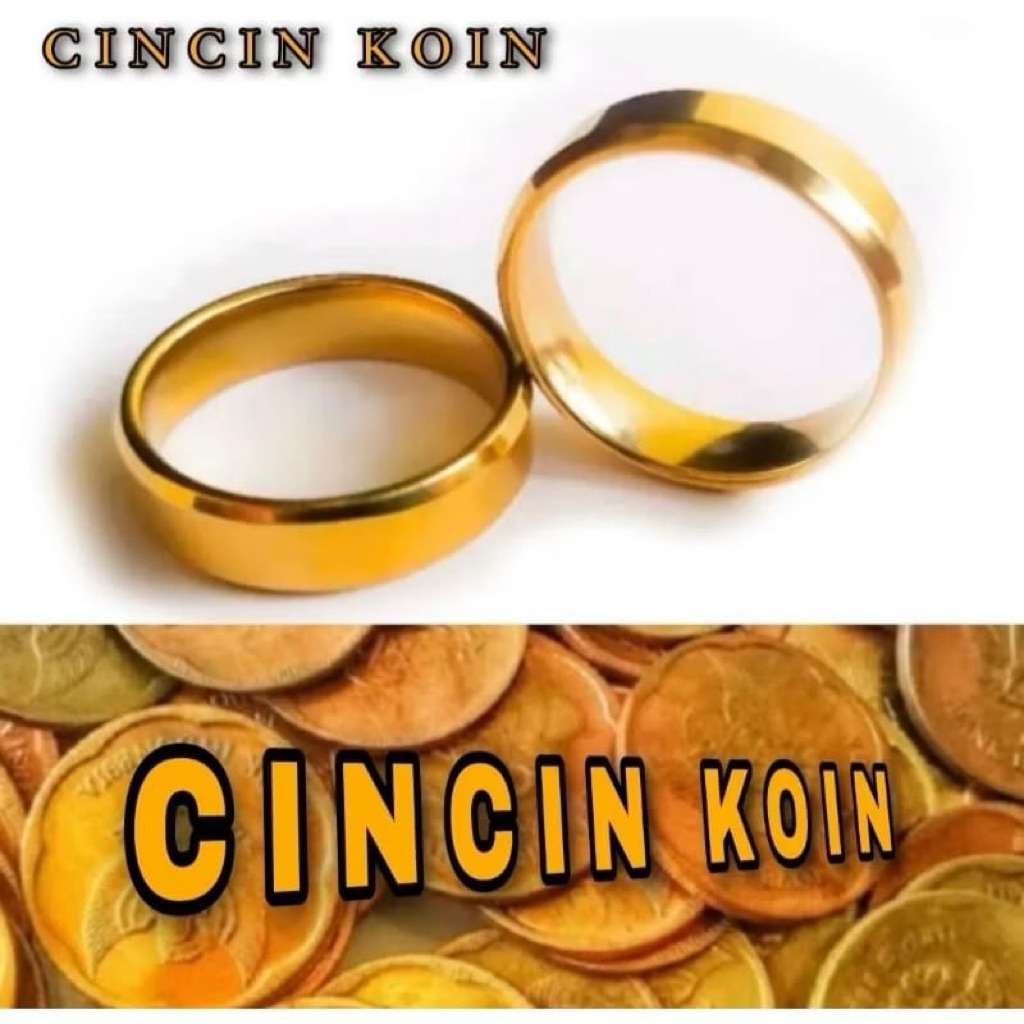 Cincin Tunangan Warna Emas 24k Anti Luntur Termurah