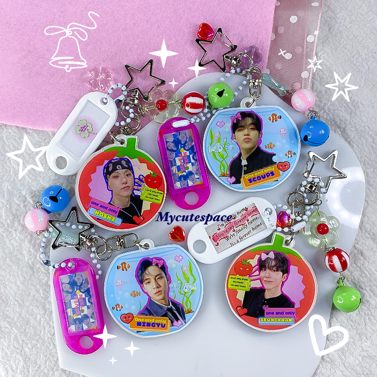 SEVENTEEN KEYCHAIN TOMATO / SEVENTEEN KEYCHAIN AKRILIK AQUARIUM