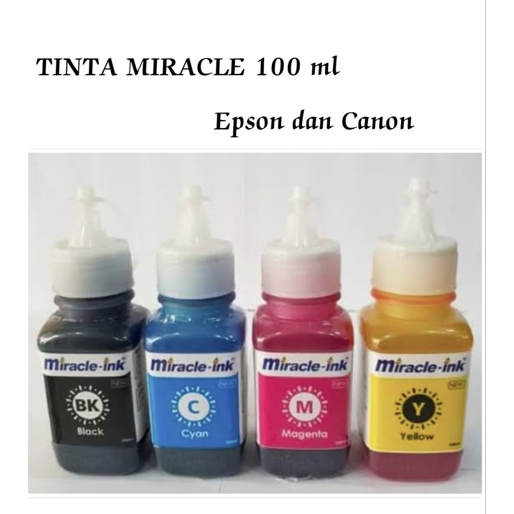 Tinta Printer Miracle 100 ml / Botol