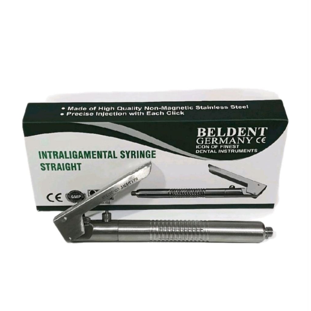 Beldent Dental Citoject Manual Ujung Lurus Made in Germany Bahan Stainless Steel Cocok Untuk kebutuh
