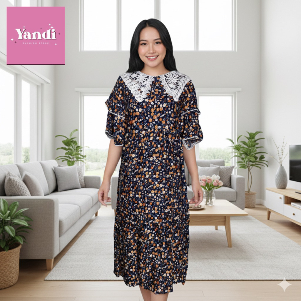 BATIK GAJAH PUTIH DASTER RENDA RESLETING BUSUI LD 115-120 CM