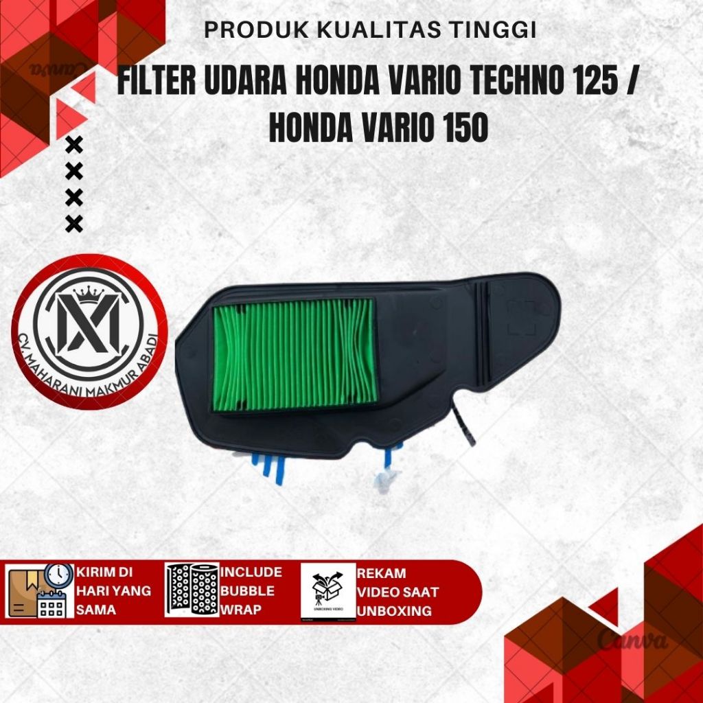 WIN - FILTER UDARA MOTOR SARINGAN MESIN HONDA VARIO TECHNO TEKNO VARIO LAMA 125 150