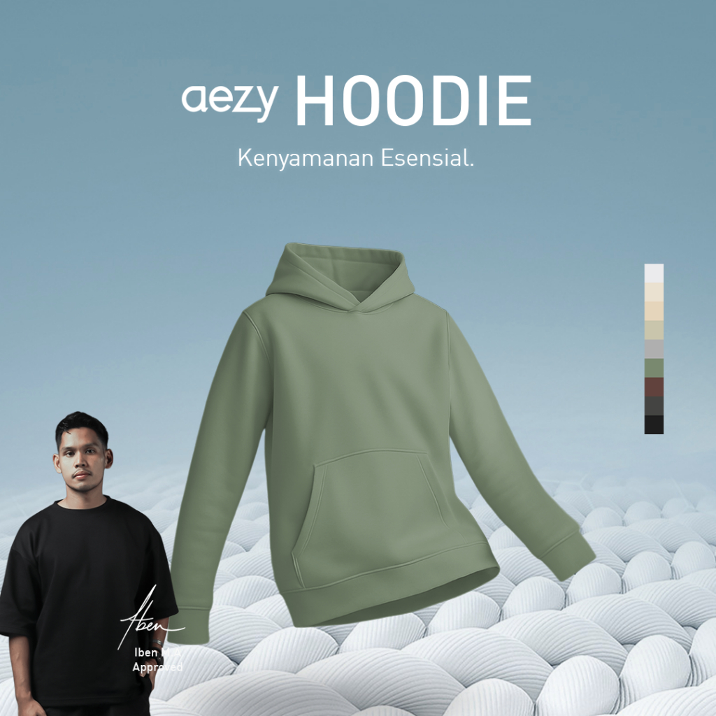 No Void Minds Heavyweight AEZY Hoodie | Agave