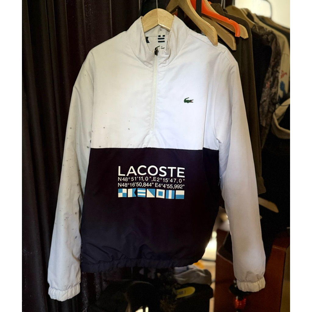 Lacoste Men's SPORT Reversible Water-Repellent Tennis Jacket