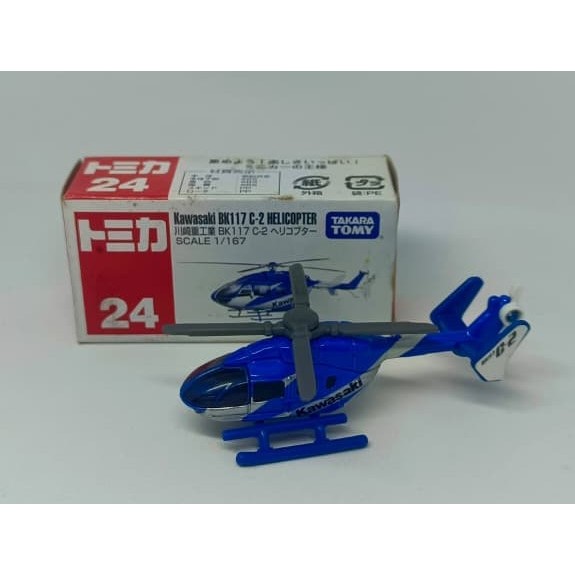 Takara Tomy Tomica 24 Kawasaki Bk117 C-2 Helicopter