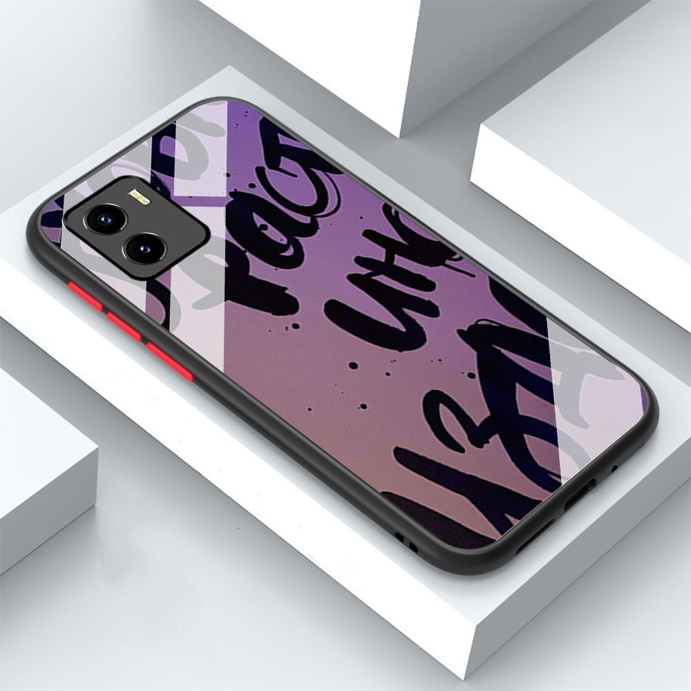 [ KK10 ] Softcase Glass Kaca Kilau Untuk HP XIAOMI MI 10T 5G / MI 10T PRO 5G - XIAOMI MI 10T 5G / MI