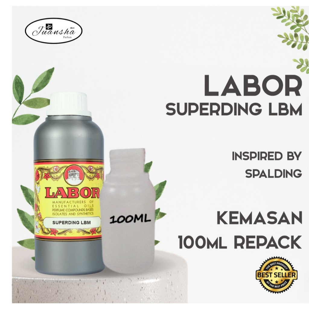 bibit parfum murni SUPERDING LBM | LABOR 100ML REPACK