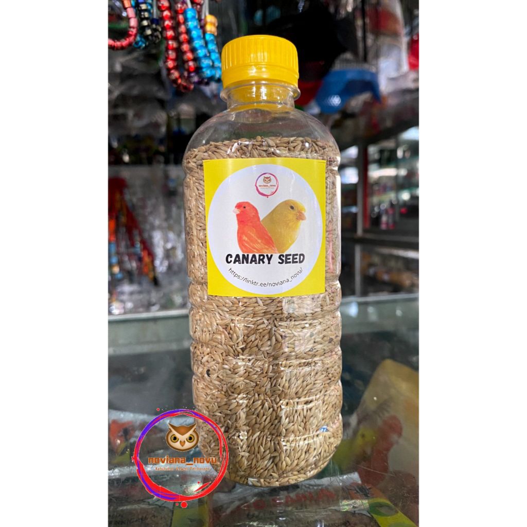 PAKAN BURUNG KENARI SEED CAMPUR NOVIANA NOVU CANARY SEED OPLOS BURUNG KECIL PEMAKAN BIJIAN SANGER FI
