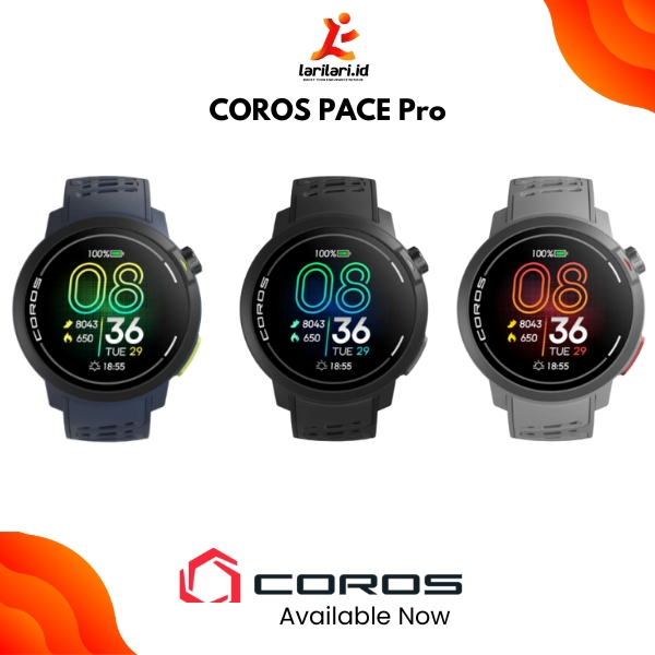 COROS - PACE Pro GPS Sport Watch jam tangan olahraga