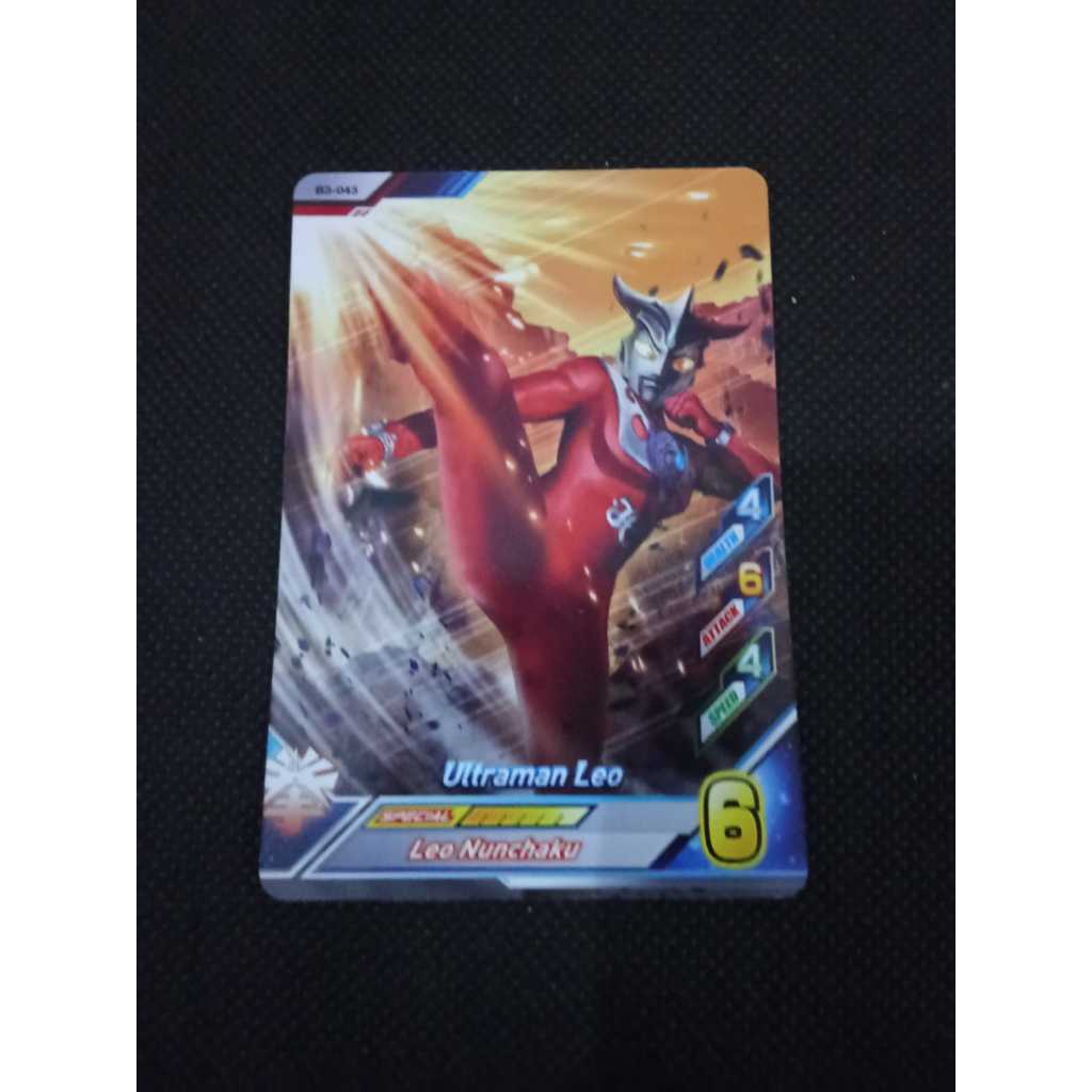 kartu Ultraman -Ultraman Leo