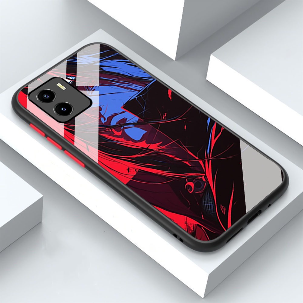 [ KK42 ] Softcase Glass Kaca Kilau Untuk HP XIAOMI MI 10T 5G / MI 10T PRO 5G - XIAOMI MI 10T 5G / MI